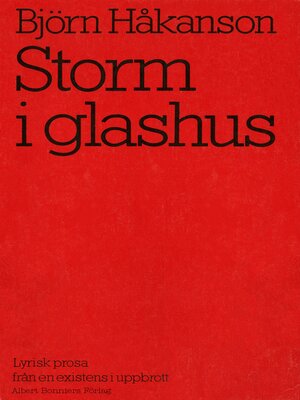 cover image of Storm i glashus